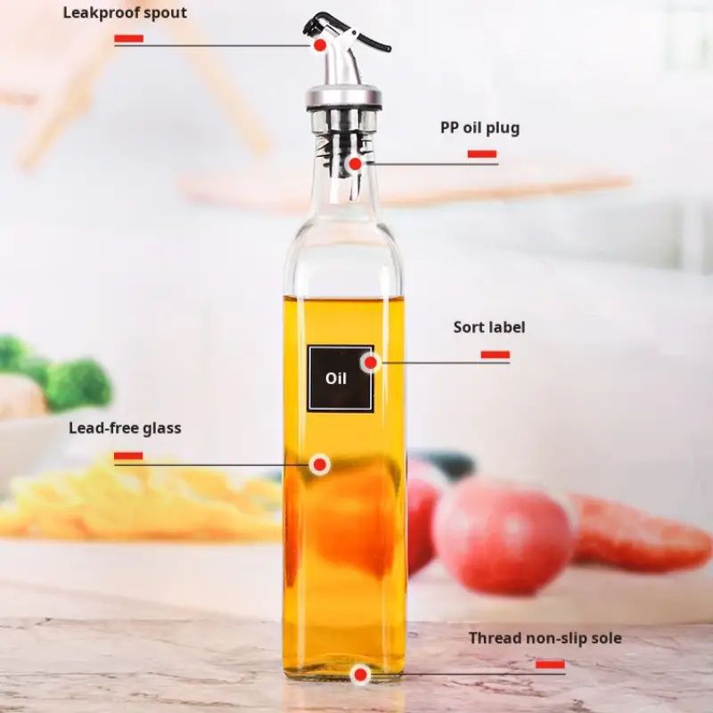 180ml Lead Free Sealed Seasoning Quantitative Salt Pepper Jar,  Pack Of 3pcs Condiment Dispenser Glass Spice Jar Set 180ml Lead Free Sealed Seasoning Quantitative Salt Pepper Jar,  Pack Of 3pcs Condiment Dispenser Glass Spice Jar Set